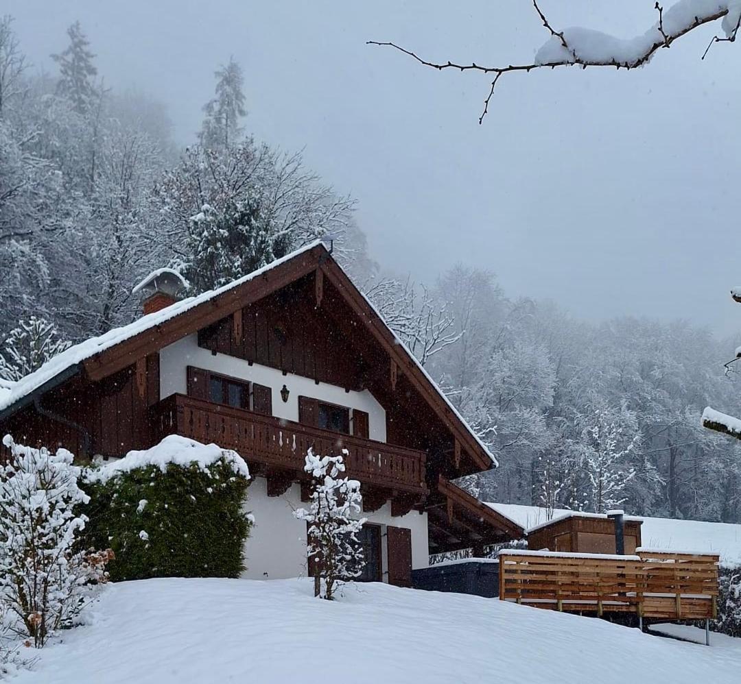 Luxus Alpenparadies Nahe Salzburg Sauna & Whirlpool Adnet Eksteriør bilde
