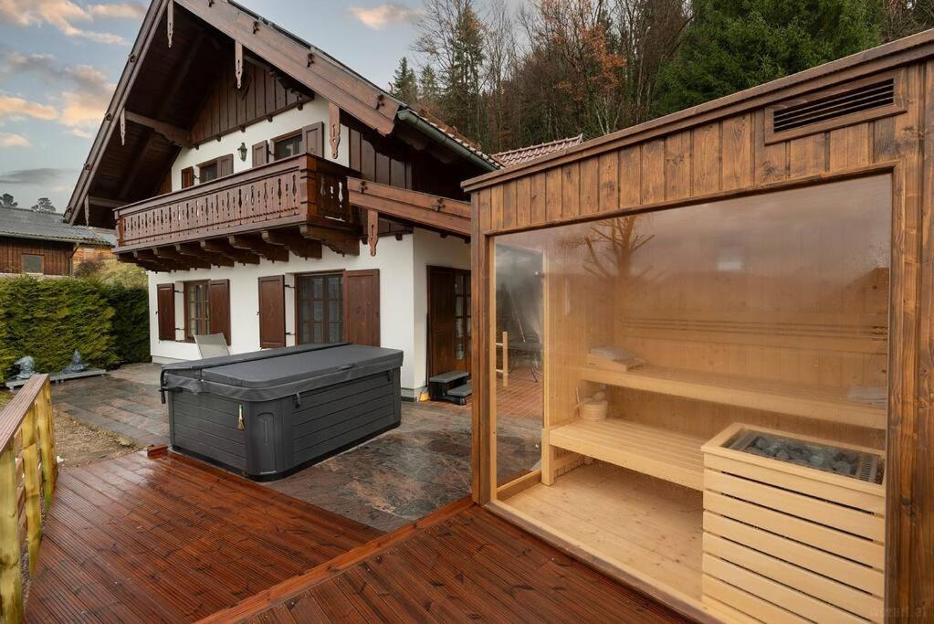 Luxus Alpenparadies Nahe Salzburg Sauna & Whirlpool Adnet Eksteriør bilde