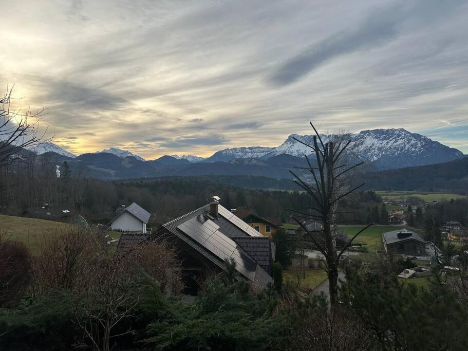 Luxus Alpenparadies Nahe Salzburg Sauna & Whirlpool Adnet Eksteriør bilde