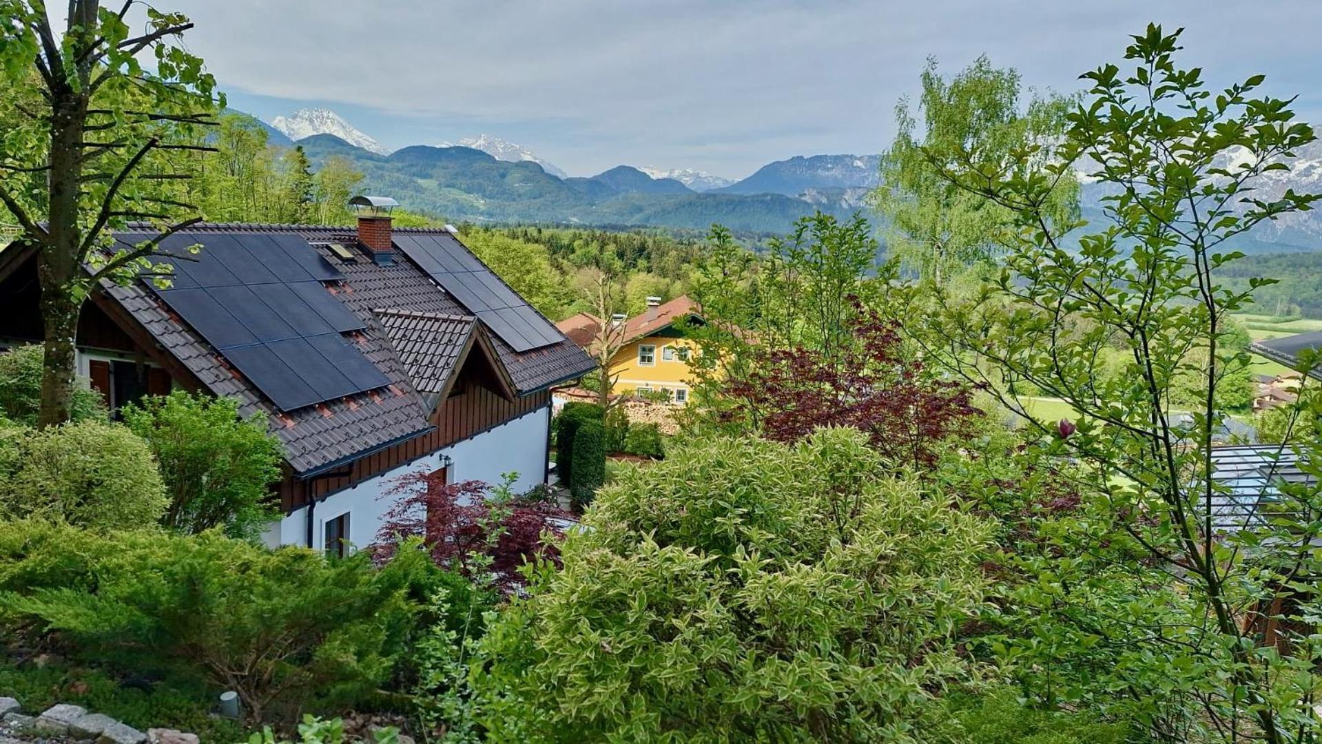 Luxus Alpenparadies Nahe Salzburg Sauna & Whirlpool Adnet Eksteriør bilde
